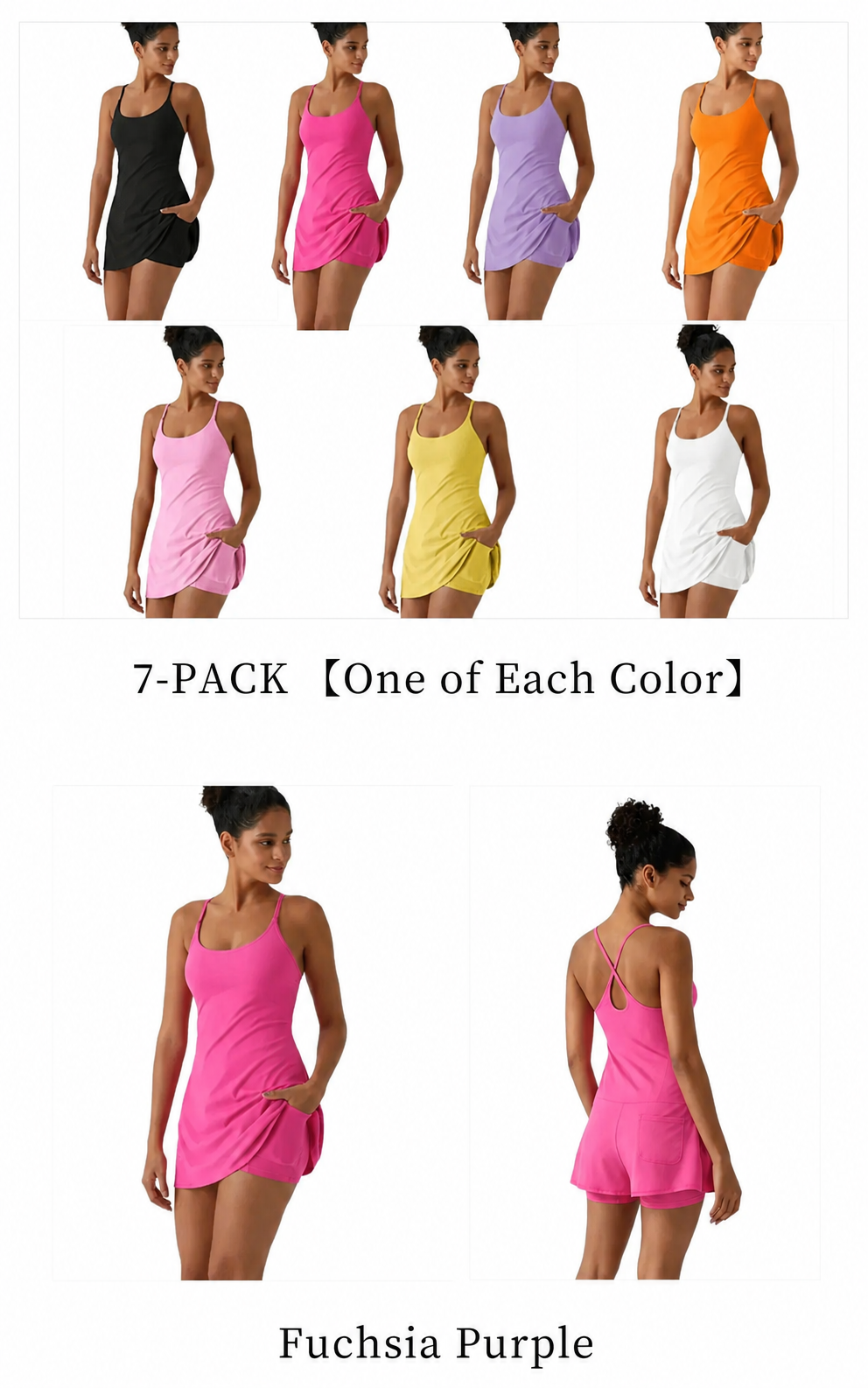 🔥Last day promotion🔥Plush Backless Active Dress-Easy Peezy Edition