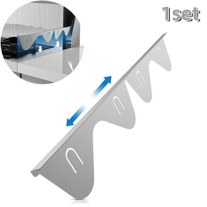 🔥 Hot Sale 49% OFF | Retractable Stainless Steel Stove Gap Covers 🍳 Keep Crumbs & Spills Out with Ease