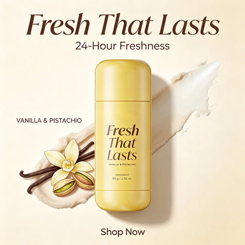 🌸Deodorant Vanilla & Pistachio Fresh That Lasts 🥜 24 Hour Odor Control