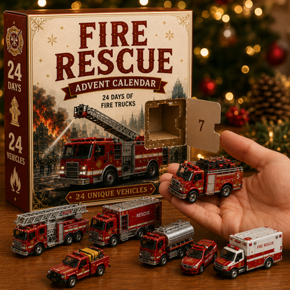 Build the Fleet Collection 24-Day Vehicle Advent Calendar Series | ✨A New Adventure Every Morning