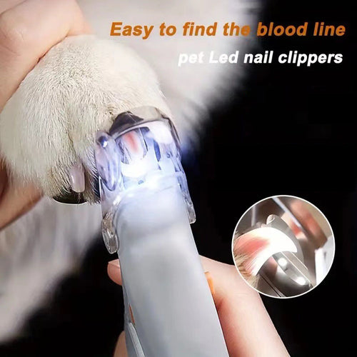 ✂️LED Light Pet Nail Clippers🐕 - Relaxed for Owners, Comfortable for Pets❤️🐾