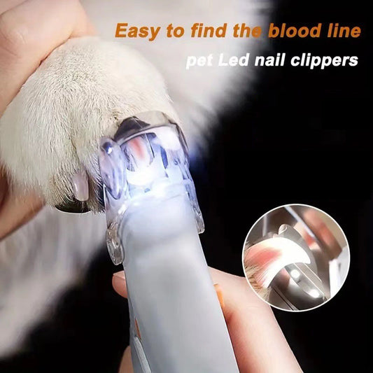✂️LED Light Pet Nail Clippers🐕 - Relaxed for Owners, Comfortable for Pets❤️🐾