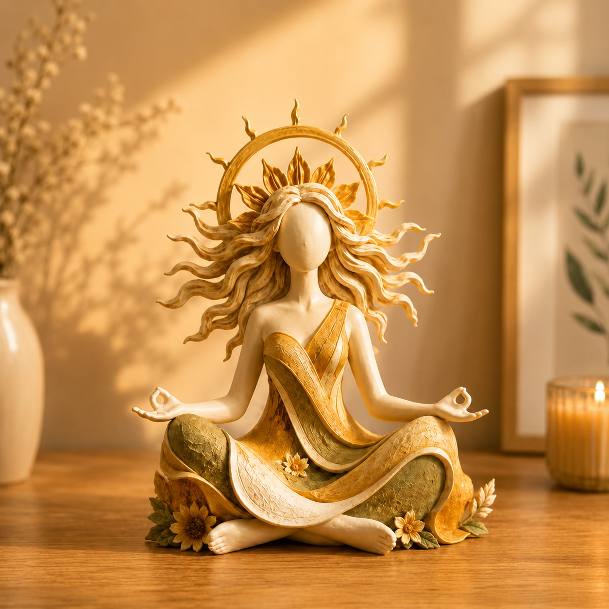🧘Serenity Growth | Inner Harmony Sculptural Figurine 🌙