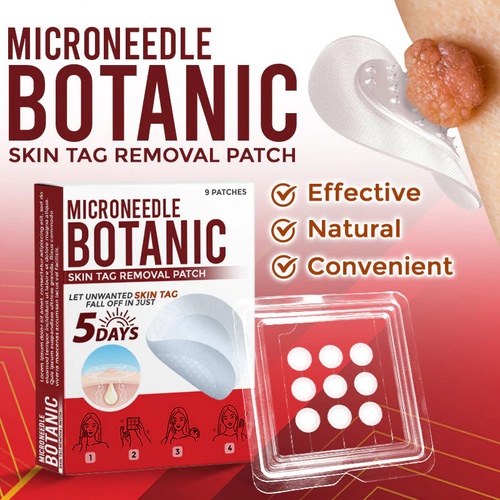 🌈 MicroNeedle Botanic Skin Tag Removal Patch 🇺🇸 Made in the USA