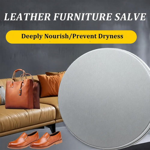 🏆 Flash Sale 49% OFF | Leather Repair Cream 🖌️ Restore Sofas, Bags, Shoes & Car Seats with Free Brushes