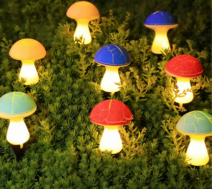 🍄Decorative Solar Mushroom Lights for Outdoor Pathway & Garden