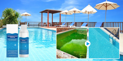 🏊 Pool Clarifier Liquid – Fast Dissolve, Crystal Clear & Odor-Free Water