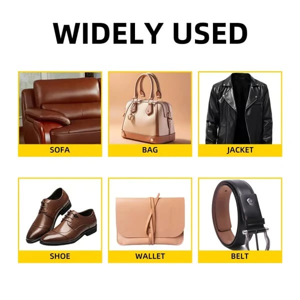 🏆 Flash Sale 49% OFF | Leather Repair Cream 🖌️ Restore Sofas, Bags, Shoes & Car Seats with Free Brushes