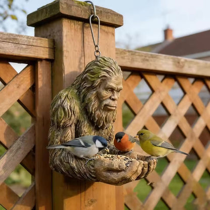 🐦Bigfoot Bird Feeder– Outdoor Resin Decor 🌿