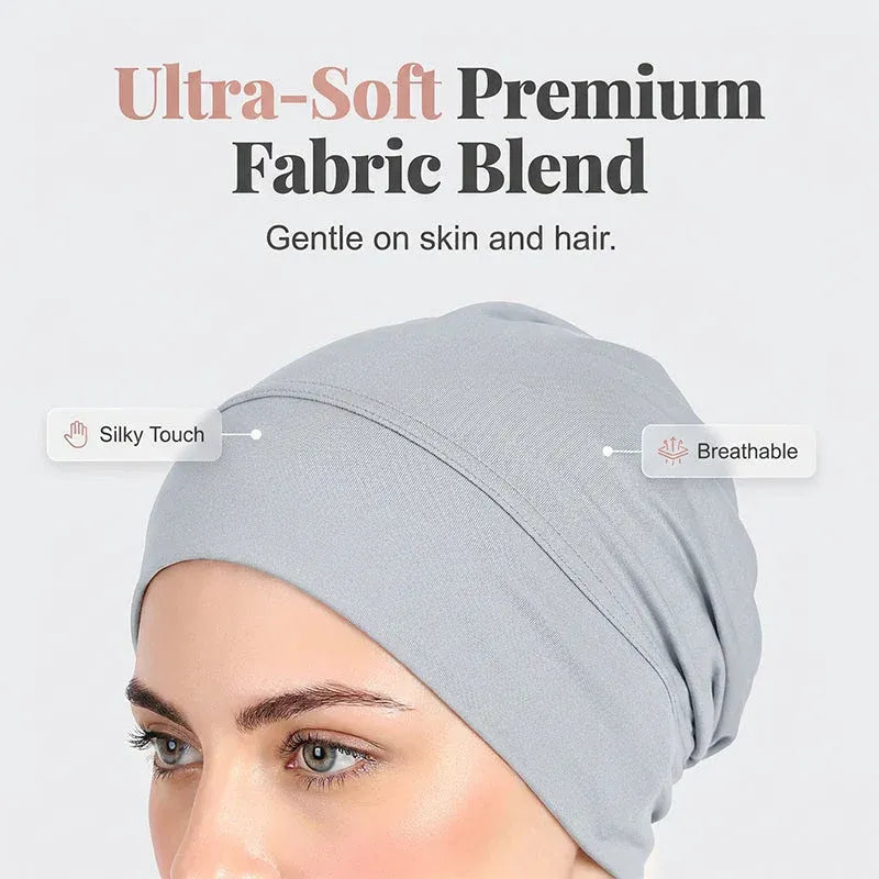 🔥Buy 2 Get 1 Free! ⏰Women’s Soft Stretch Turban Beanie Cap