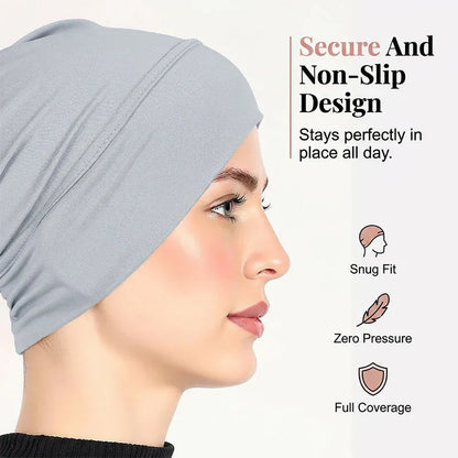 🔥Buy 2 Get 1 Free! ⏰Women’s Soft Stretch Turban Beanie Cap