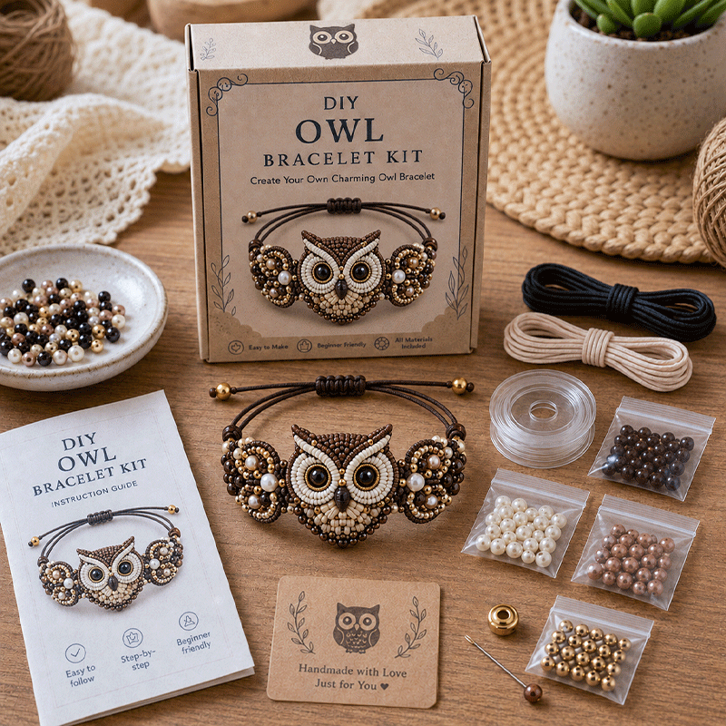 ⏳ 50% OFF Ends Today 🔥| DIY Beaded Bracelet Making Kit 🎨✨