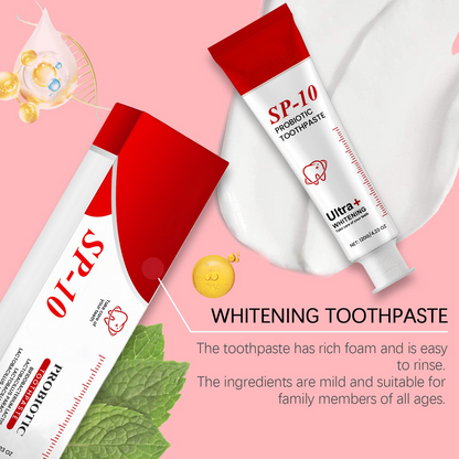 🔥 Super Probiotic Toothpaste Spring Mint Burst – Strengthens Enamel, Brightens Smile & Delivers Long-Lasting Freshness