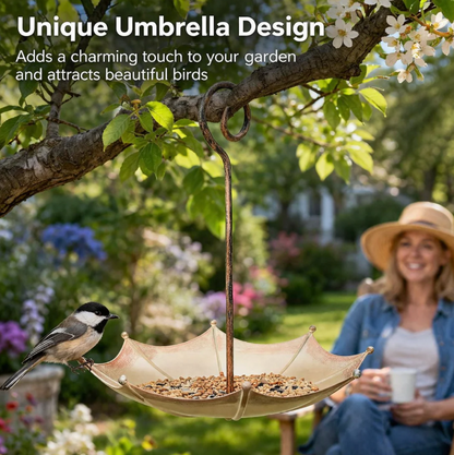 🐦 Mini Umbrella Bird Feeder — Whimsical Garden Charm 🔥