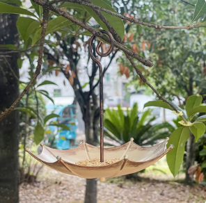 🐦 Mini Umbrella Bird Feeder — Whimsical Garden Charm 🔥