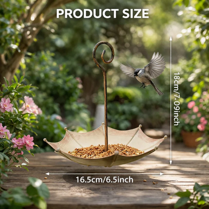 🐦 Mini Umbrella Bird Feeder — Whimsical Garden Charm 🔥