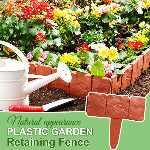 💐 High-quality, durable simulated stone garden fence 💐