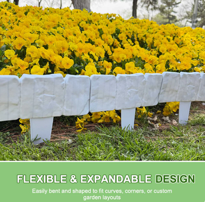 💐 High-quality, durable simulated stone garden fence 💐
