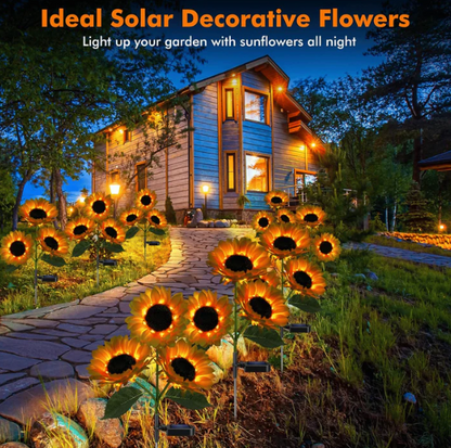 🌻Solar-Powered Sunflower Ambient Light - 2026 Upgraded Version🌟