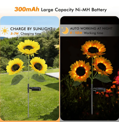 🌻Solar-Powered Sunflower Ambient Light - 2026 Upgraded Version🌟