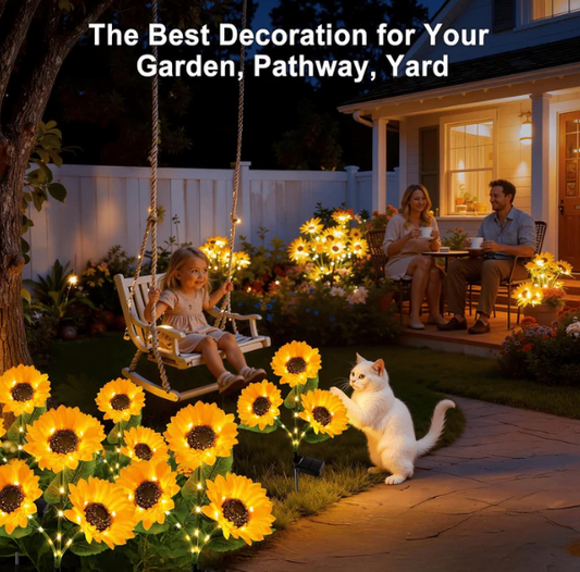 🌻Solar-Powered Sunflower Ambient Light - 2026 Upgraded Version🌟