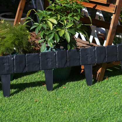💐 High-quality, durable simulated stone garden fence 💐