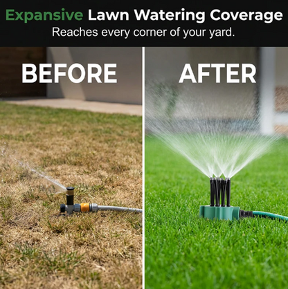 🔥 Premium 360° Adjustable Garden Lawn Sprinkler 💦