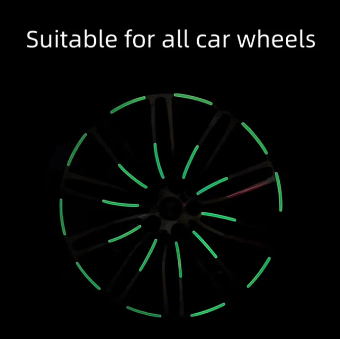 ✨ Best-Selling💡 Glow-in-the-Dark Rim Decals — Instantly Upgrade Your Ride