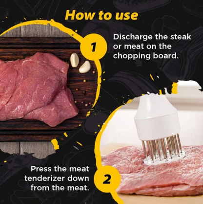 🔥Buy 2 Get 1 Free🔥Quick Pin Press Meat Tenderizer