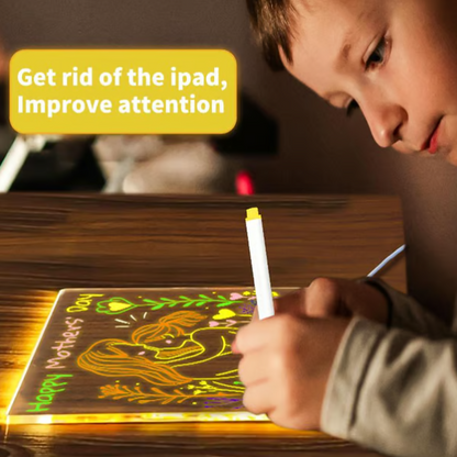 🎁Creative Rewritable Acrylic LED Message Board 🎨