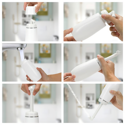 🔥 Hot Sale 49% OFF | Portable Travel Bidet 🚿 Leak-Proof 13.5 oz Cleansing Bottle for Wudu & Everyday Hygiene