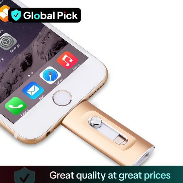 ⚡ Easy To Take ⚡ Portable USB 3.0 Flash Drive | 3-in-1 Storage for All Devices