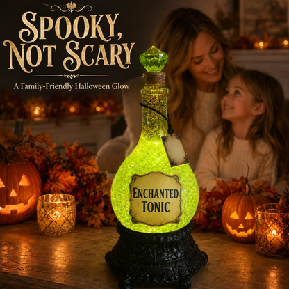 🔥 🧙✨ Lighted Enchanted Tonic Poison Bottle Glitter Globe(📦 Buy 2 Free Shipping)