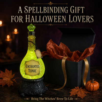 🔥 🧙✨ Lighted Enchanted Tonic Poison Bottle Glitter Globe(📦 Buy 2 Free Shipping)