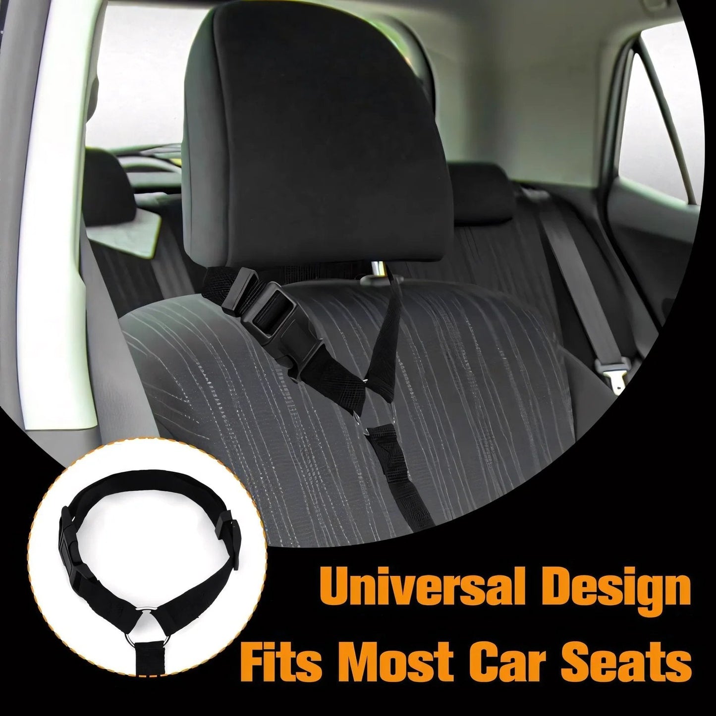2-Pack Dog Travel Safety Belts