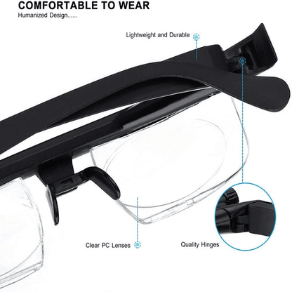🔥Buy 2 Get 1 Free😍ADJUSTABLE FOCUS GLASSES NEAR AND FAR SIGHT