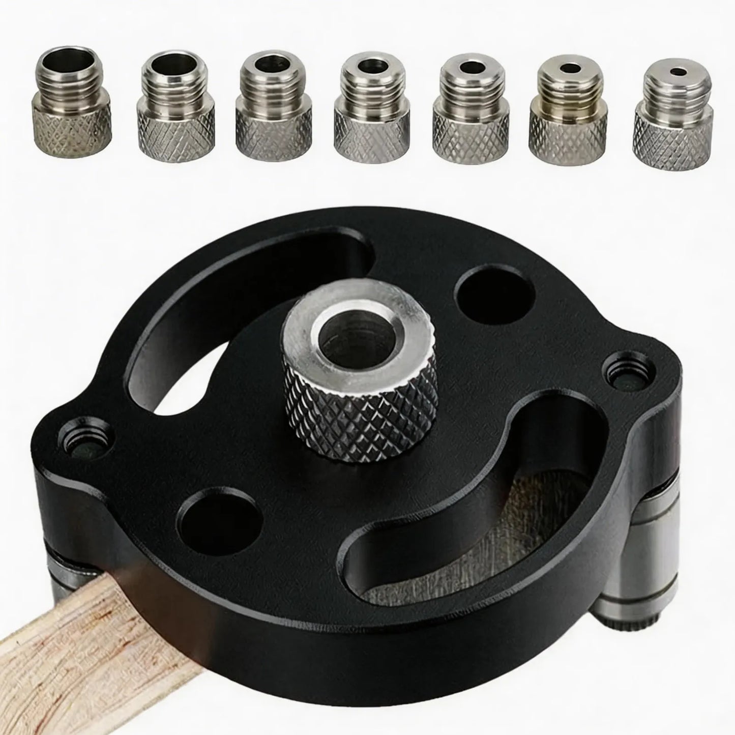 46% OFF💪Self-Centering Doweling Jig – Precision Drill Guide for Flawless Woodworking Joints
