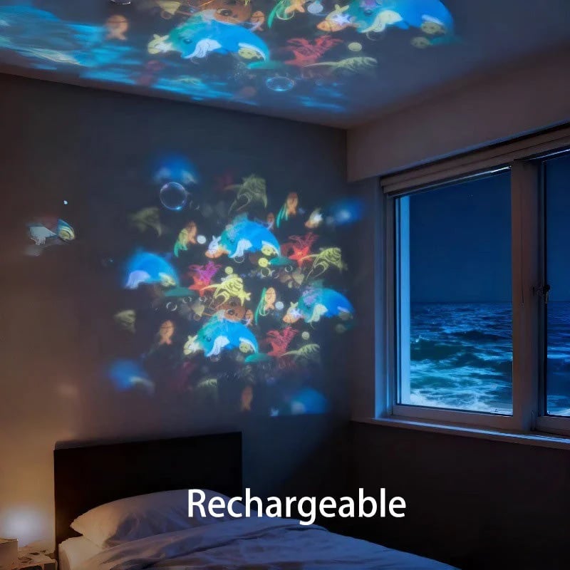 🔥Last Day 50% Off🔥💡Dynamic rotating LED light projector
