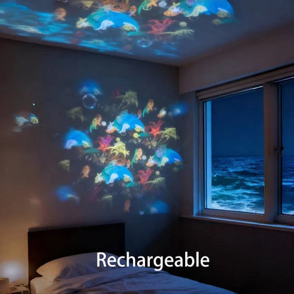 🔥Last Day 50% Off🔥💡Dynamic rotating LED light projector