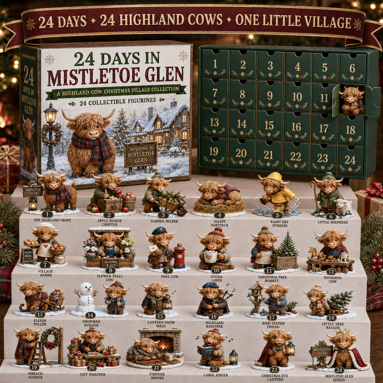 🔥Limited Stock 50% OFF - 🎄🐶 2026 French Bulldog Advent Calendar – 24 Days of Frenchie Mischief