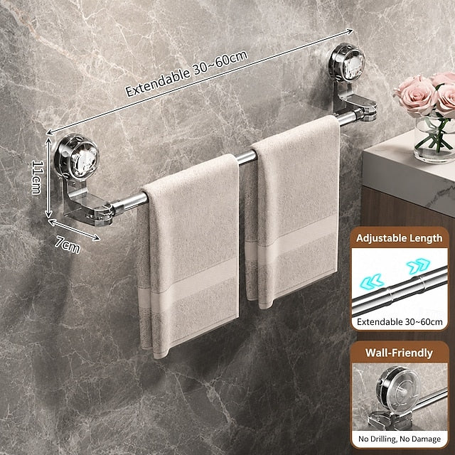 ✨✨Adjustable Suction Cup Towel Bar