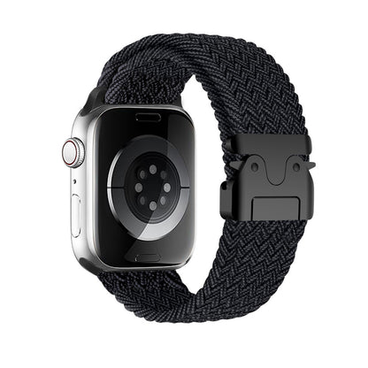 ⌚Apple Watch Parachute-Buckle Woven Nylon Loop Band🏃
