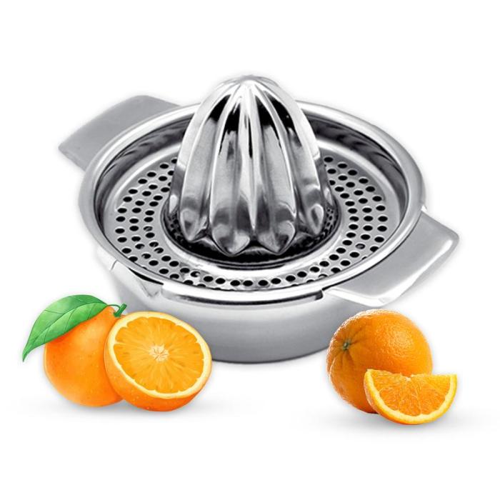 🔥HOT SALE 50%OFF🍊 Stainless Steel Manual Citrus Juicer – Multi-Fruit Press for Orange, Lemon & Grapefruit ✨