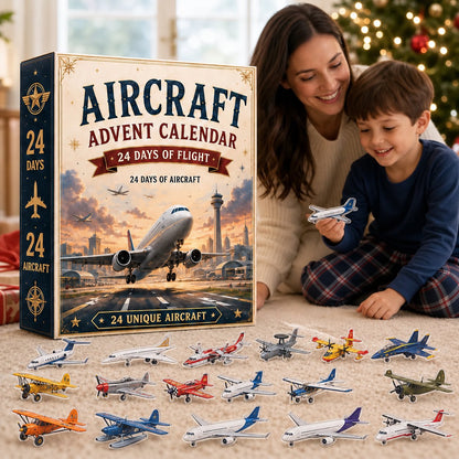 ⏳ Dernier jour : 49 % de réduction ! ✈️ Calendrier de l’ Avions 2026 | 24 jours de vol avec 24 avions miniatures, jets et objets de collection uniques 🎄🎁