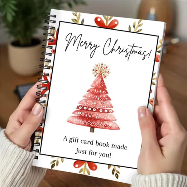 🔥 Ready for Christmas! 🎅 Christmas Gift Card Book 🎁