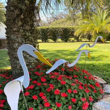 🐦 50% OFF Today | Florida Dancing Birds Metal Garden Art 🌿