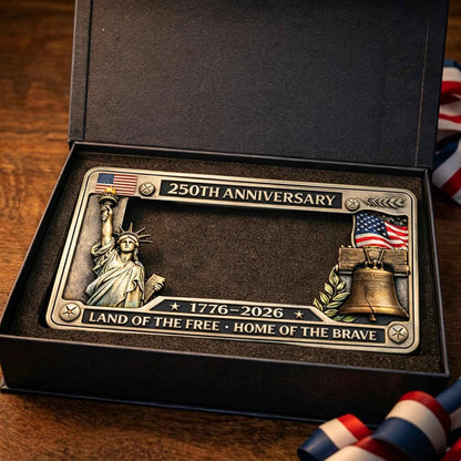 🗽250th Anniversary Commemorative License Plate Frame🚗