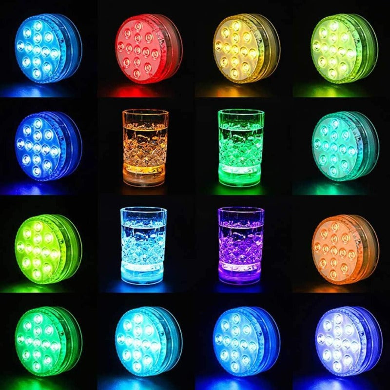 🌈 Limited-Time 50% OFF | Submersible LED Aquarium Light 🪸 16 Colors for Stunning Underwater Ambience