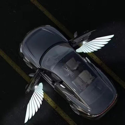 LED Light Car Angel Wings