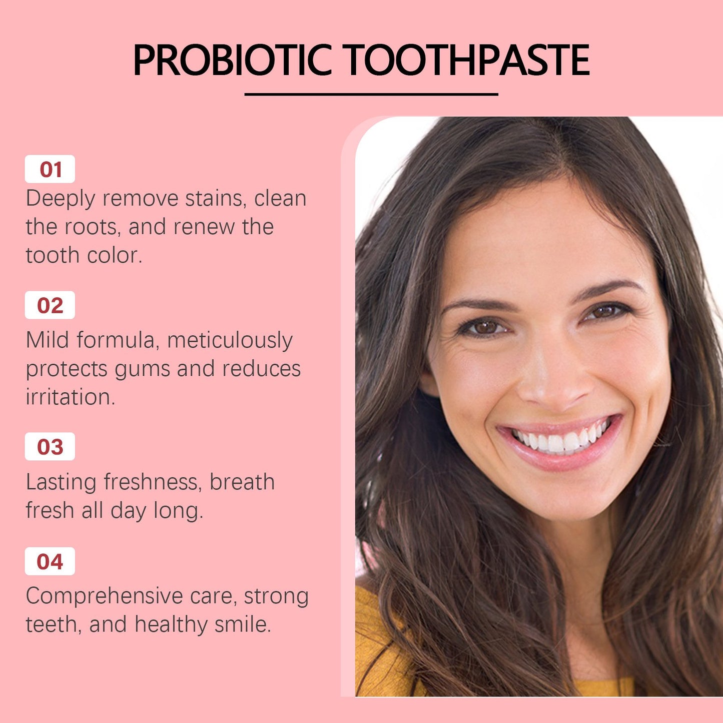 🔥 Super Probiotic Toothpaste Spring Mint Burst – Strengthens Enamel, Brightens Smile & Delivers Long-Lasting Freshness